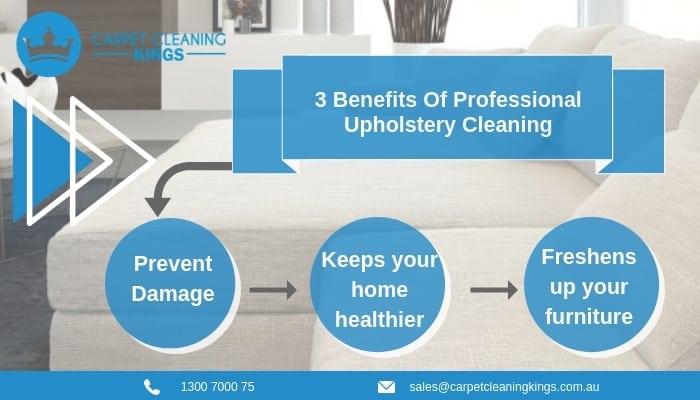 3 Benefits Of Professional Upholstery Cleaning