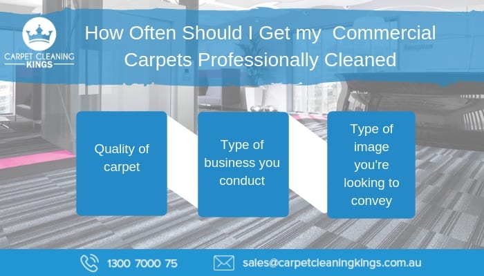 How Often Should I Get my Commercial Carpets Professionally Cleaned