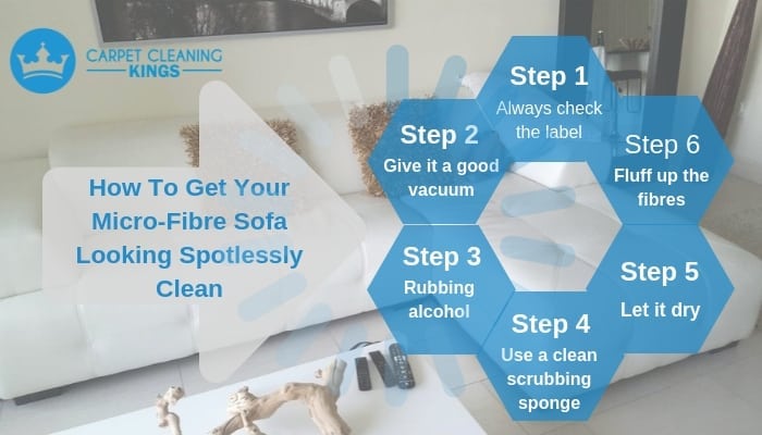 How To Get Your Micro-Fibre Sofa Looking Spotlessly Clean