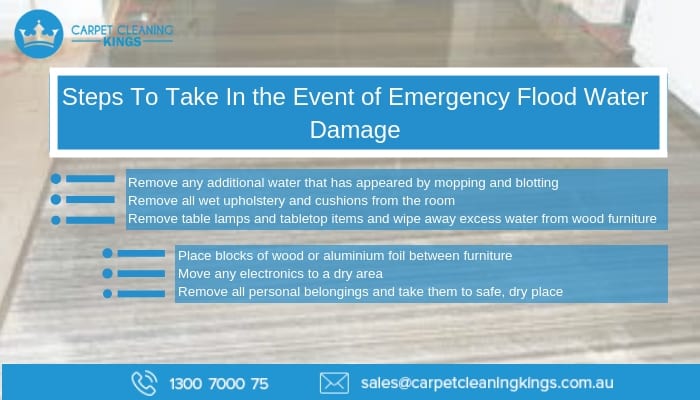 Steps To Take In the Event of Emergency Flood Water Damage
