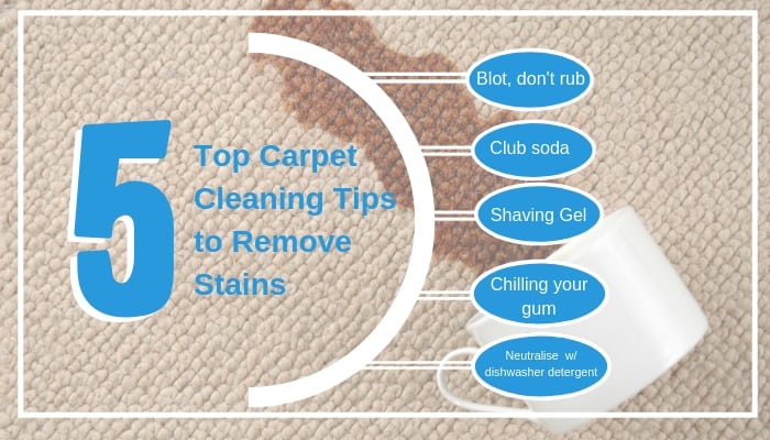 Top Carpet Cleaning Tips to Remove Stains