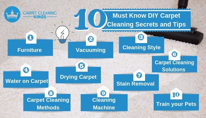 DIY Carpet Cleaning Secrets and tips