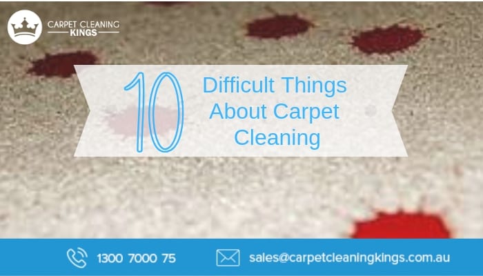 Difficult Things About Carpet Cleaning