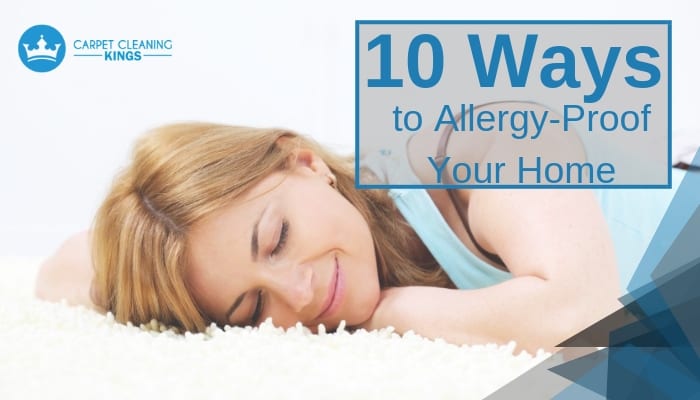 ways to allergy proof your home
